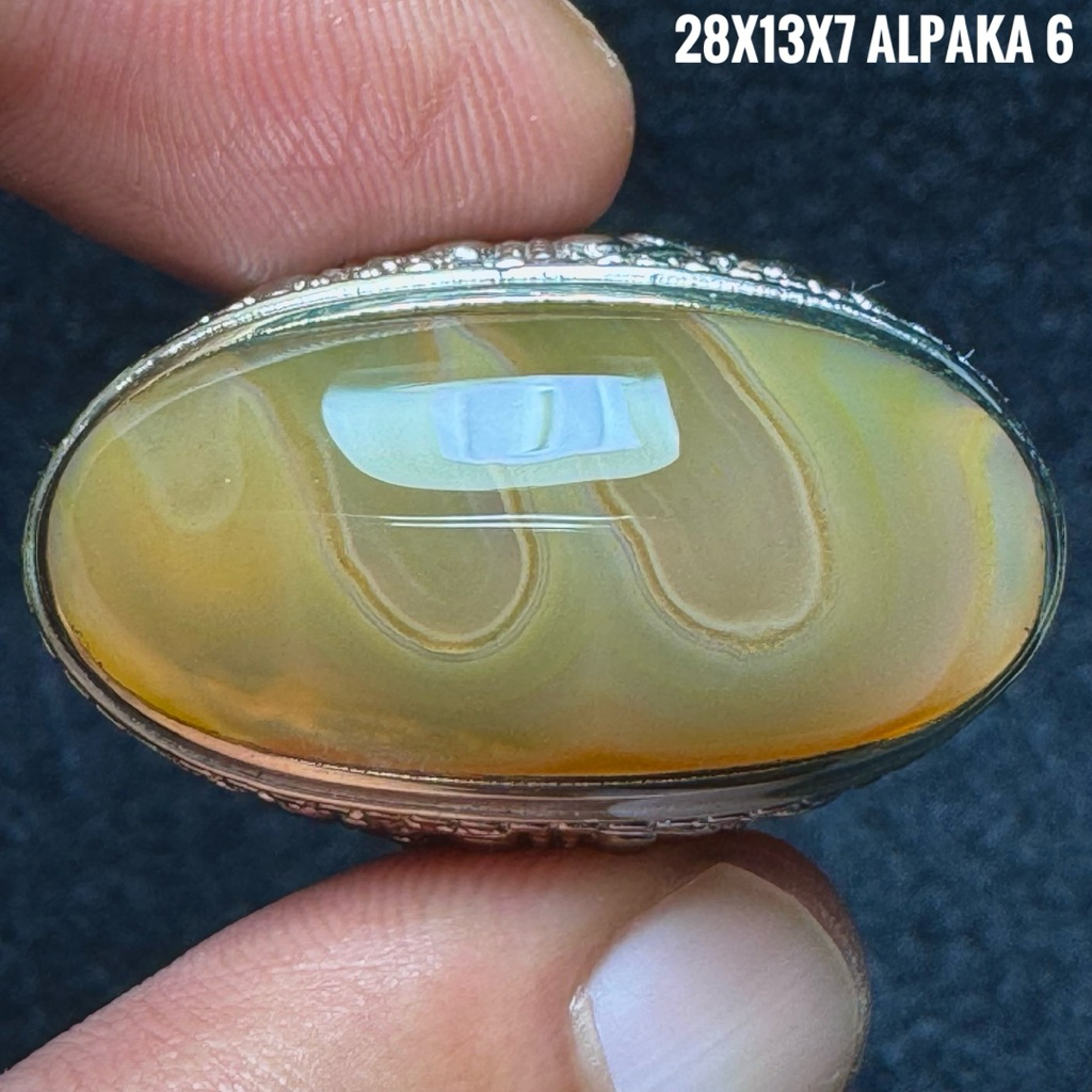 Cincin Batu Akik Natural Lafadz Allah (Asli Alam)