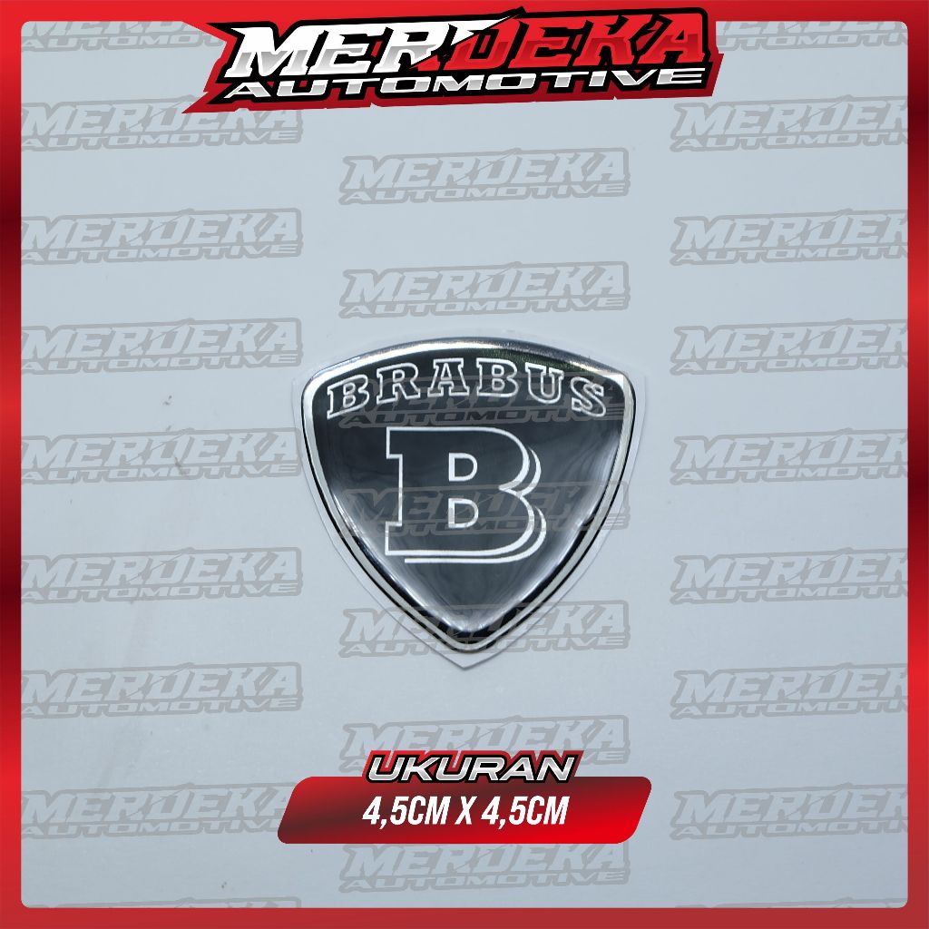 emblem brabus / emblem timbul brabus / stiker 3d brabus / stiker emblem brabus / sticker brabus