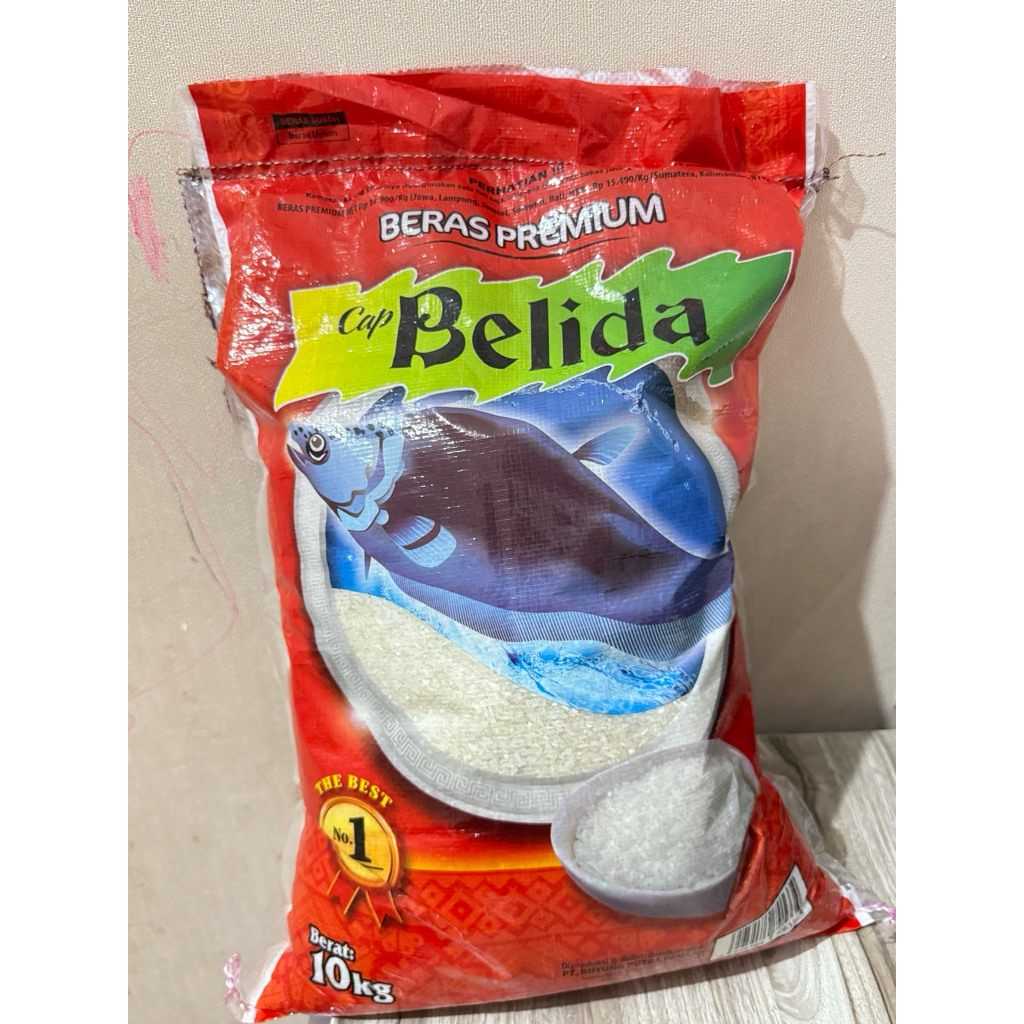 BERAS BELIDA 10kg - Beras Premium