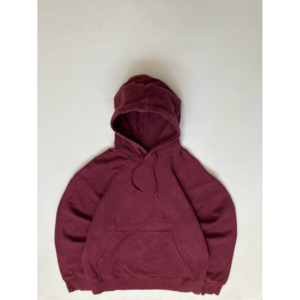 Faded Maroon Blank Hoodie / CC373