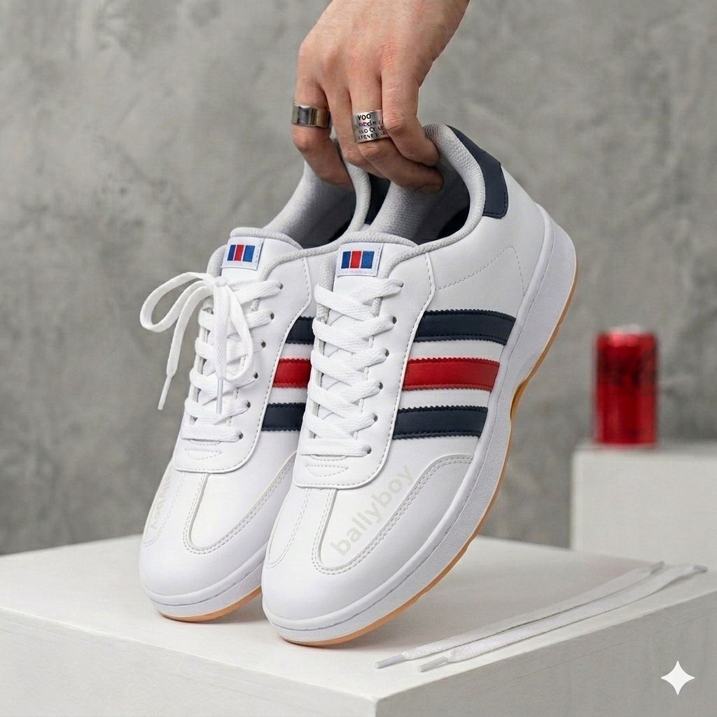 Sepatu Sneakers Pria Hitam Polos Kets Terbaru Full Black Sepatu Sekolah Kerja