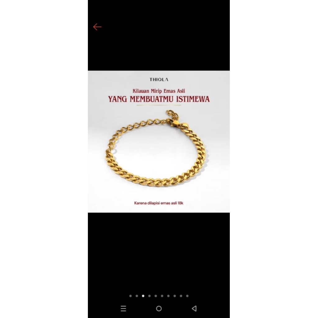 Gelang Sisik Naga Besar