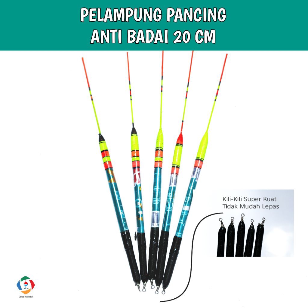 Pelampung Pancing Anti Badai Panjang 20 CM