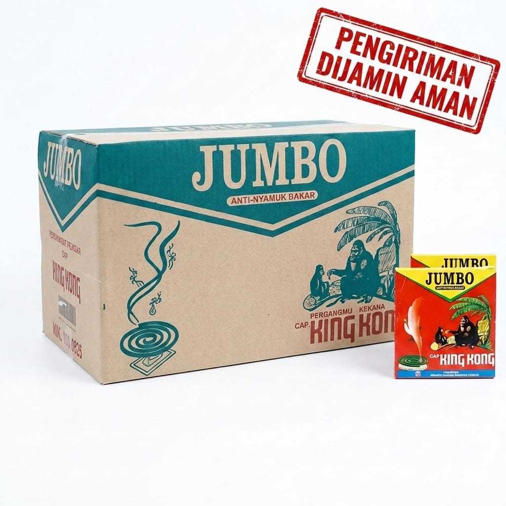 KINGKONG JUMBO OBAT NYAMUK 1 DUS 60 PAK