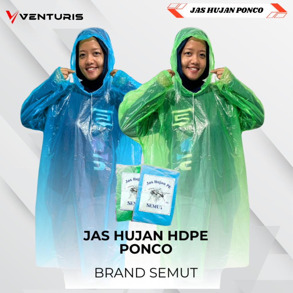 Jas Hujan Plastik Ponco Lengan Semut Jas Hujan Kresek Ponco Lengan Semut Jas Hujan Ponco Lengan
