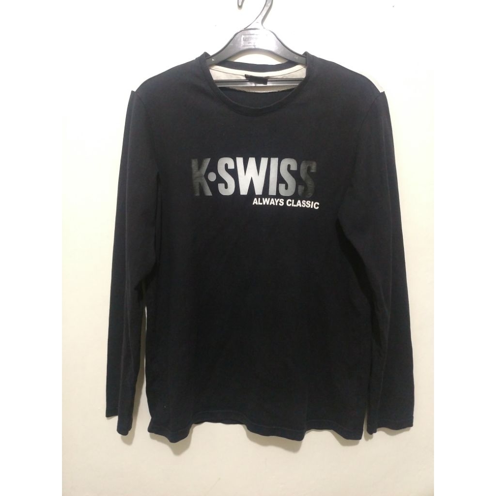 Kaos Lengan Panjang K-SWISS