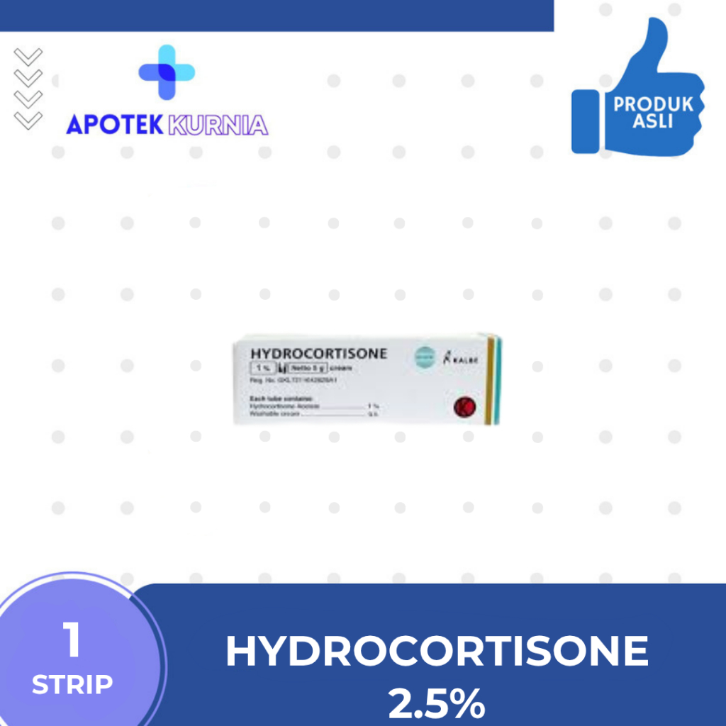 HYDROCORTISONE GENERIK_01 1% CREAM 1 TUBE @ 5 G