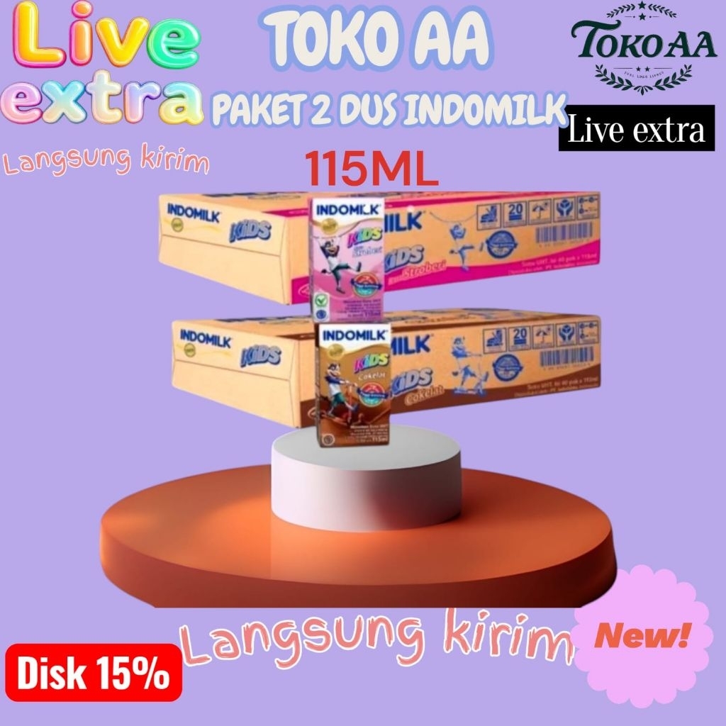 INDOMILK KIDS KARTONAN