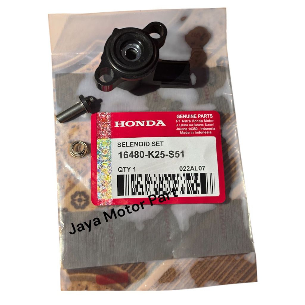 Sensor ACV Selenoid Set K25 Beat fi Scoopy Fi Vario 110 fi Sensor langsam IACV Chuk