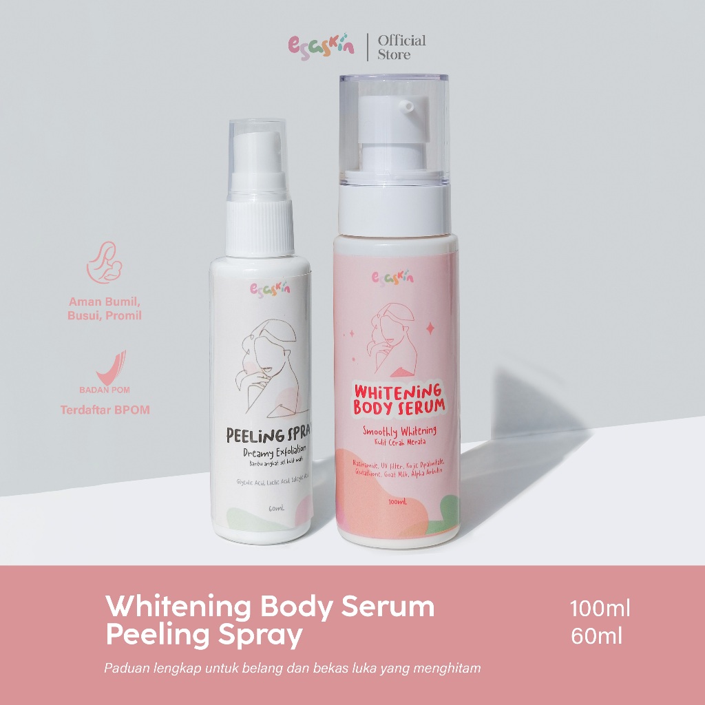 ESASKIN - Peeling Spray dan Body Serum