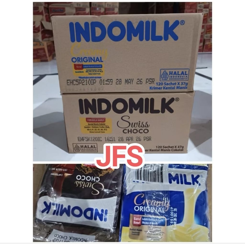 Indomilk Susu Kental Manis Sachet 1 dus