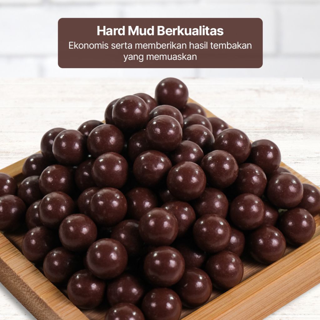 Peluru ketapel hardmudball tanah liat 9mm - 50Pcs
