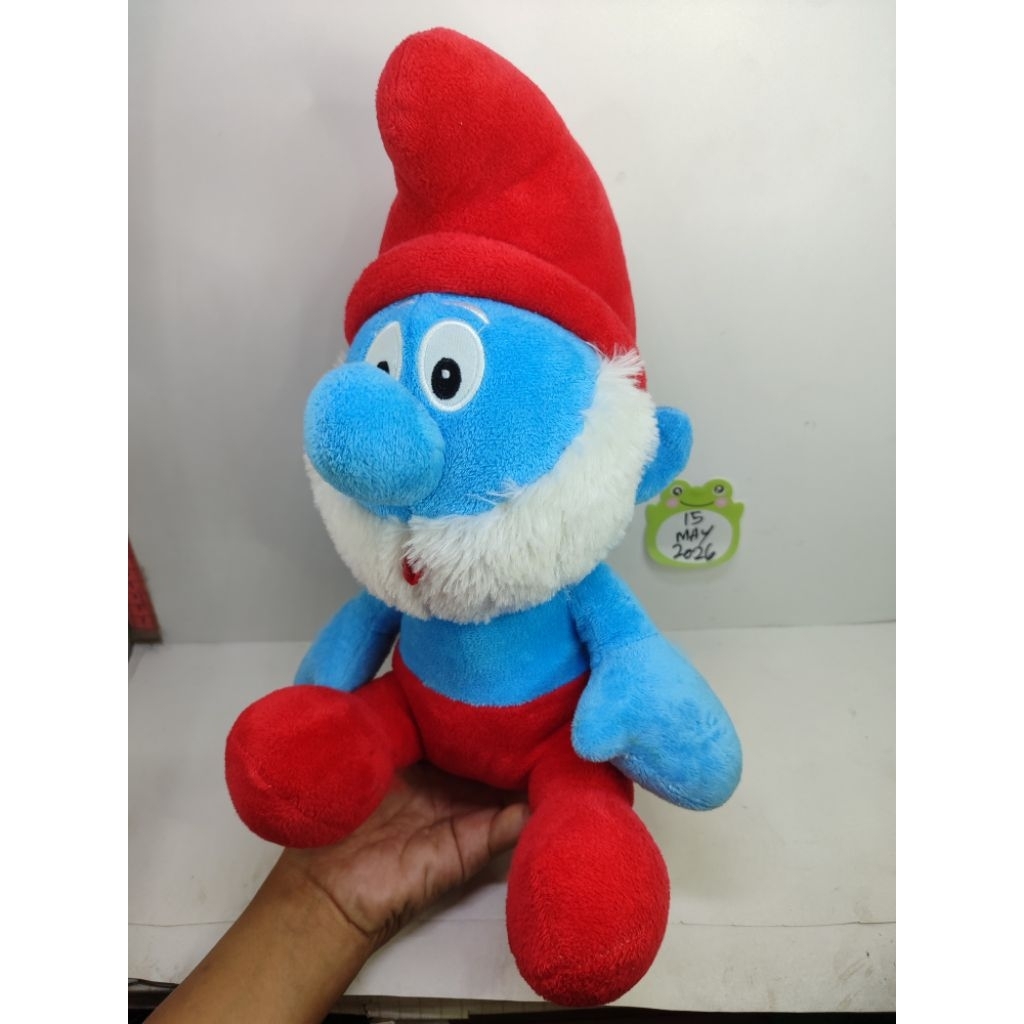 boneka papa smurf the Smurfs original vintage