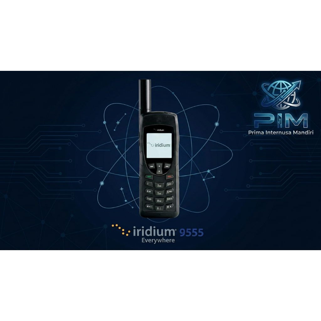 Telepon Satelit Iridium 9555 Bergaransi Resmi