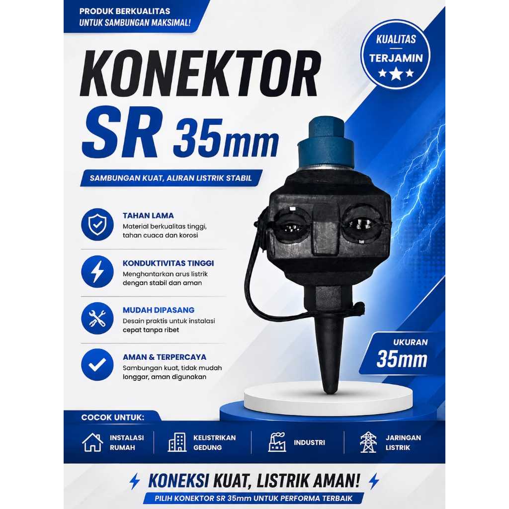 konektor kabel sr 35-70mm