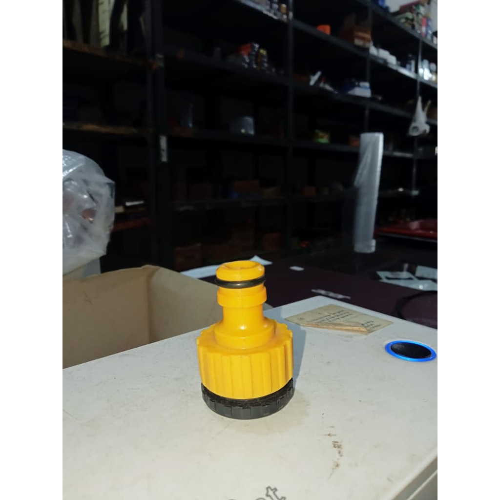 Konektor drat ke selang / coupler selang plastik drat dalam / quick release coupling selang