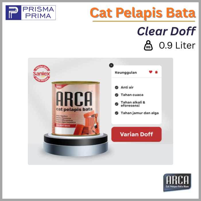 Arca Bata Orange Doff Cat Pelapis Batu Alam Stone Coating