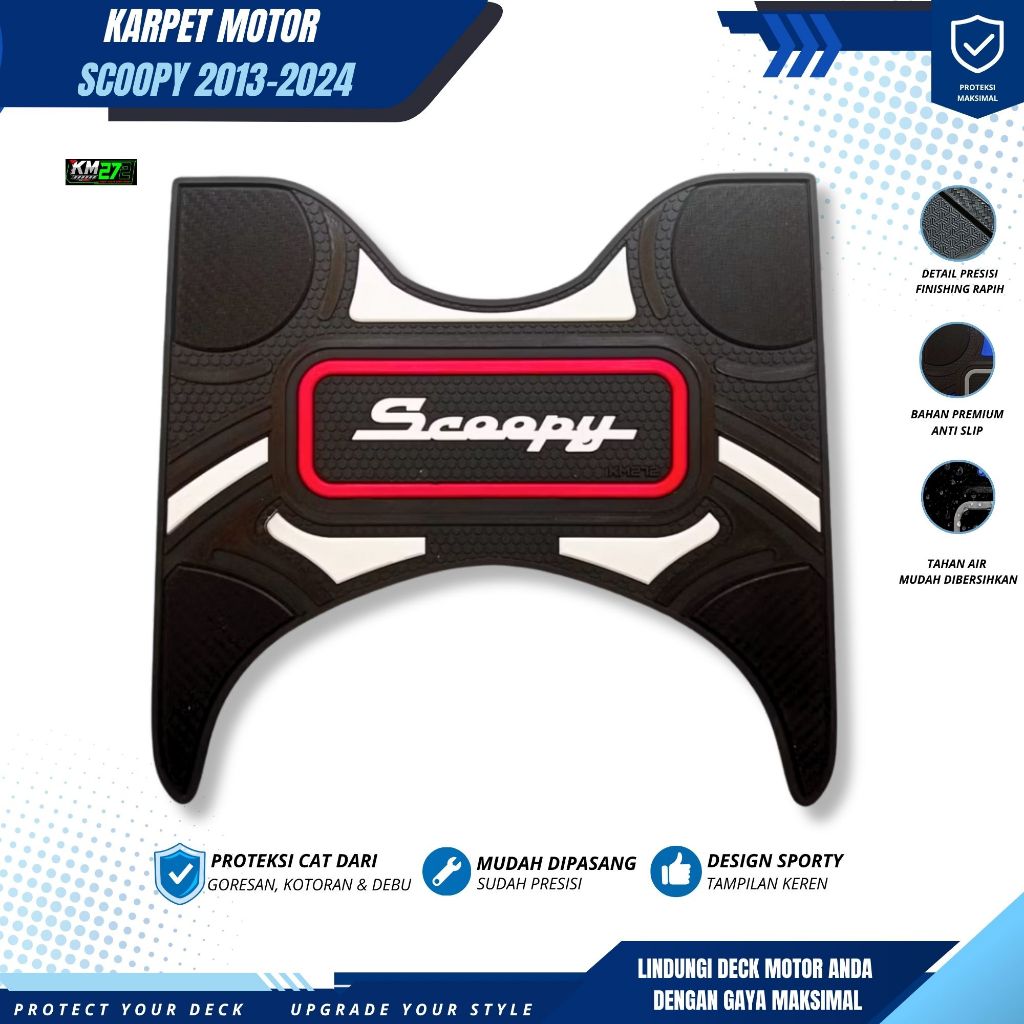 KARPET MOTOR SCOOPY th 2013 sd 2024 _ Aksesoris Motor Scoopy