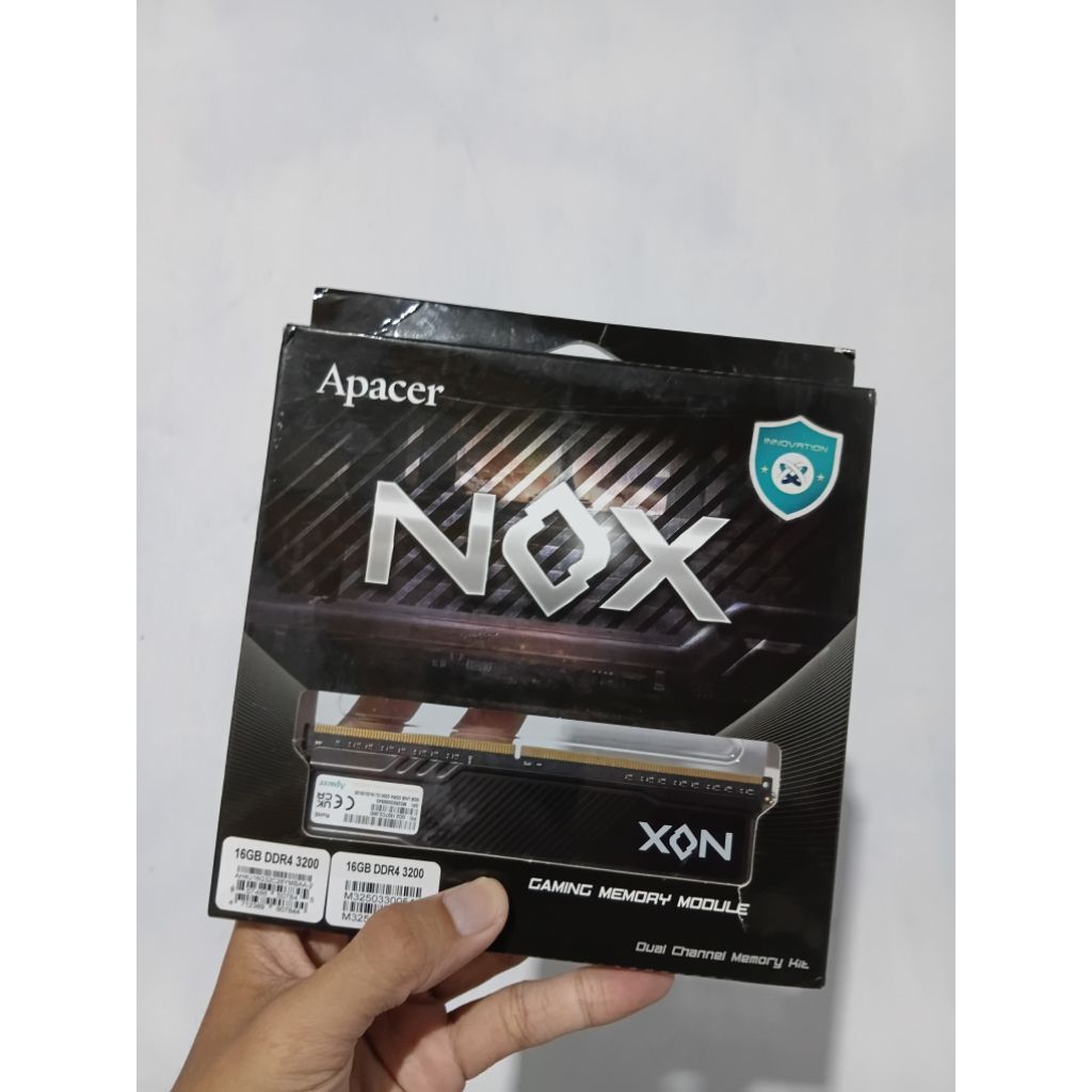 RAM DDR4 Nox Apacer 16Gb (2x8gb) 3200mhz