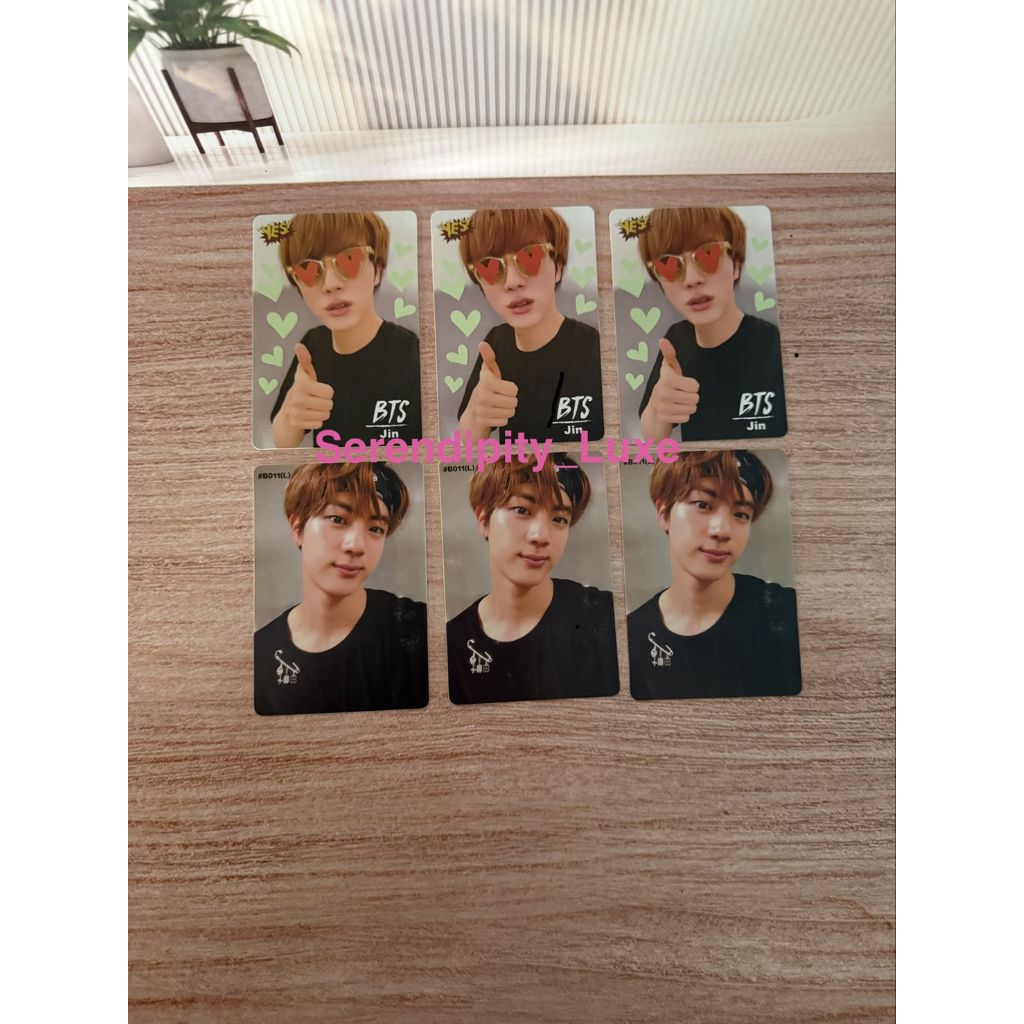 Yescard seokjin bts