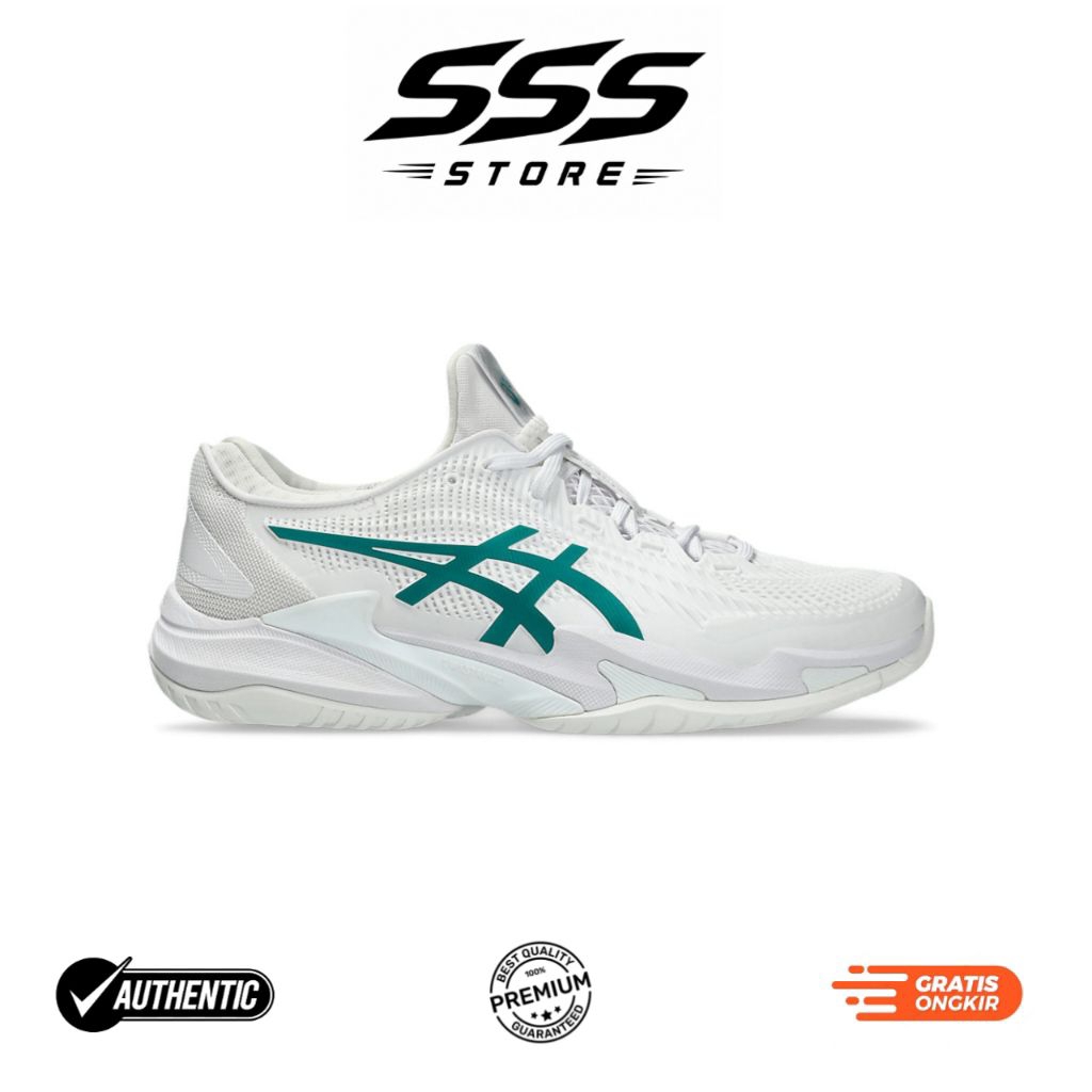 Tennis Asics Court FF 3 Novak White Pitch Green