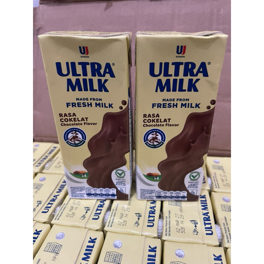 Susu Ultra Coklat 200 ml