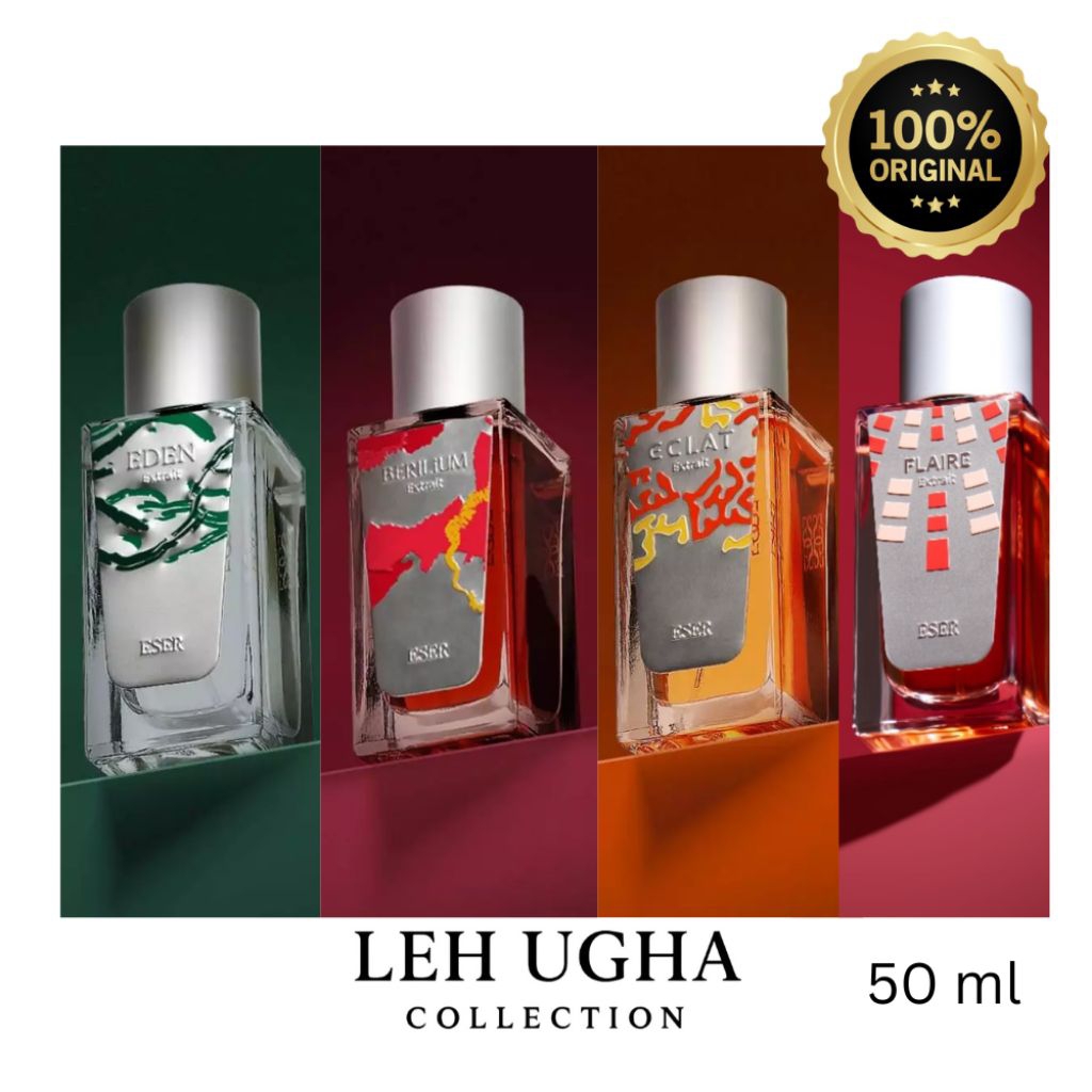 [Ready, Original, Bisa COD] Eser Extrait de Parfum 50ml Magnetic Cap | Eden | Berilium | Eclat | Fla