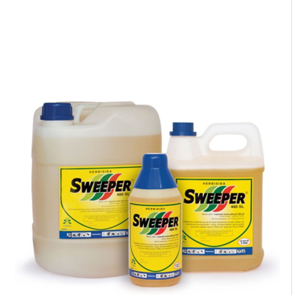 HERBISIDA SWEEPER 480 SL 1 LITER Bahan aktif : isopropil amina glifosat 480 g/l