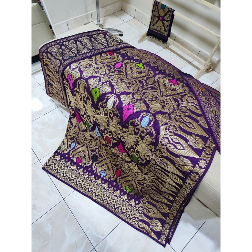 KAMEN SONGKET ASLI BANYUMAS PALEMBANG COUPLE