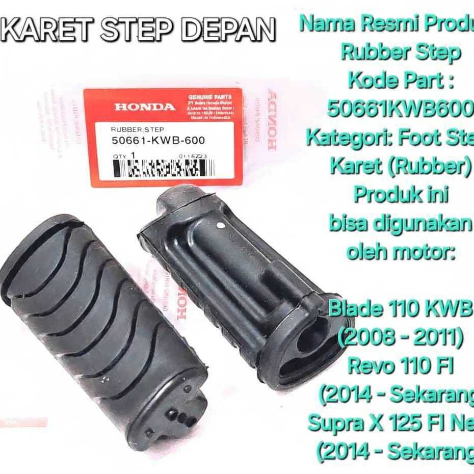 Karet Step Depan Revo 50661-KWB-600
