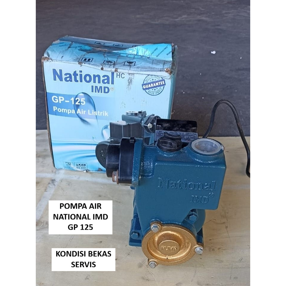 POMPA AIR MOSWEL TIPE GP 125, DB 125, JET 100 ST, PS 130, DP 255 - BEKAS SERVIS CACAT MINOR LAYAK PA