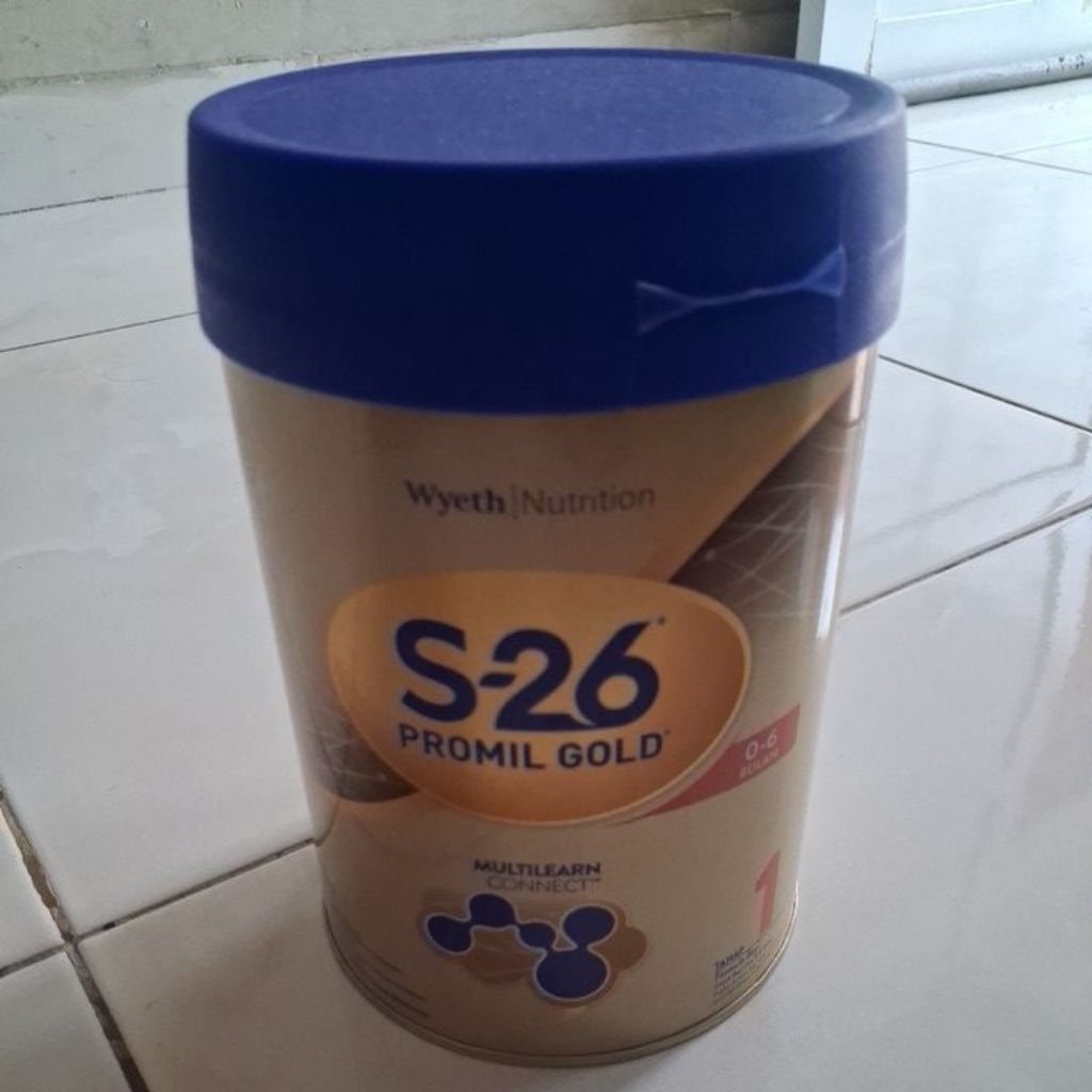 Susu Formula Wyeth S-26 Promil Gold Tahap 1 900g - Nutrisi Lengkap untuk Bayi 0-6 Bulan