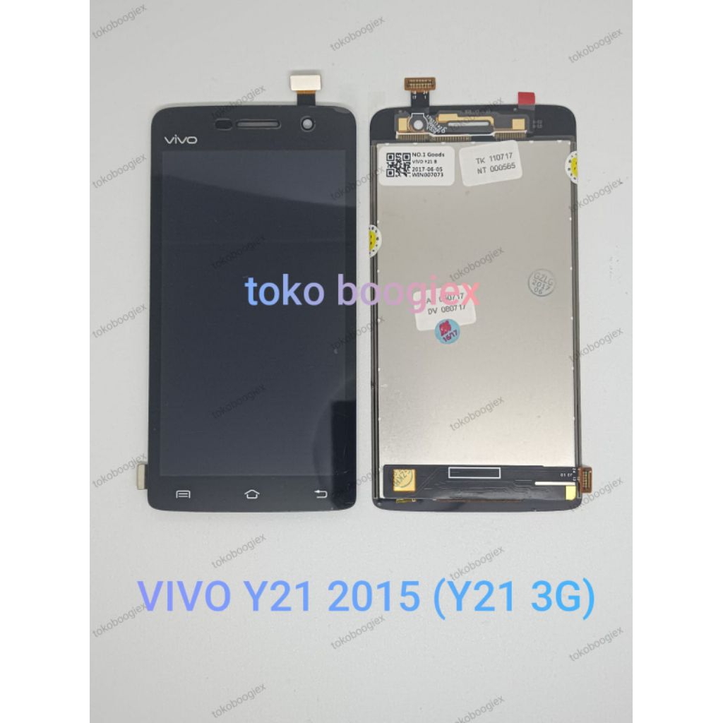 LCD+TS LCD Touchscreen VIVO Y21 2015  black/hitam (Y21 lama masih 3G)