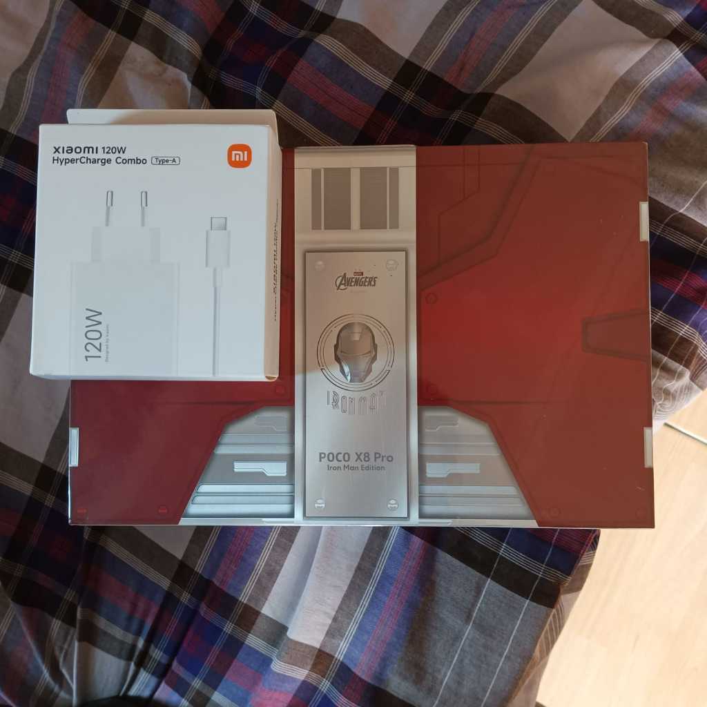 POCO X8 Pro Iron Man 12/512 BNIB Bonus Charger