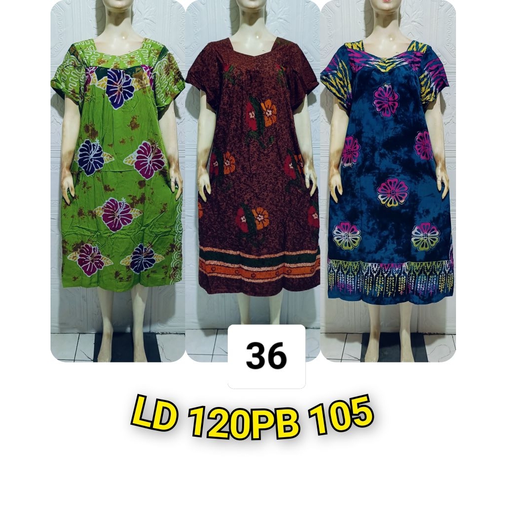 Daster Batik Cetak BL /Batik Cetak Sikak /Daster Terbaru /Daster Kekinian