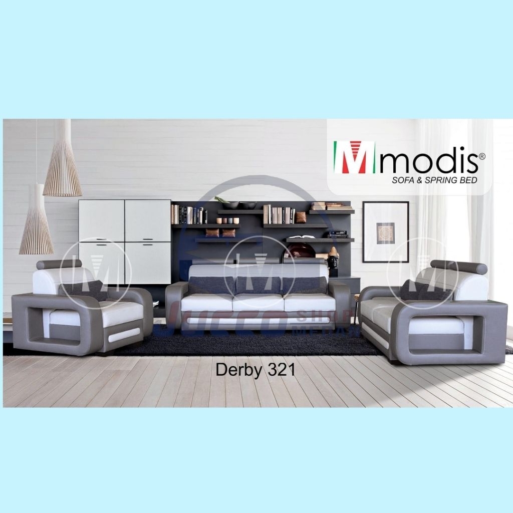 [ Golden Furniture ] Sofa Modis Derby 321 - Sofa Tamu Minimalis Mewah - Sofa Esthetic 321 - Sofa Kel