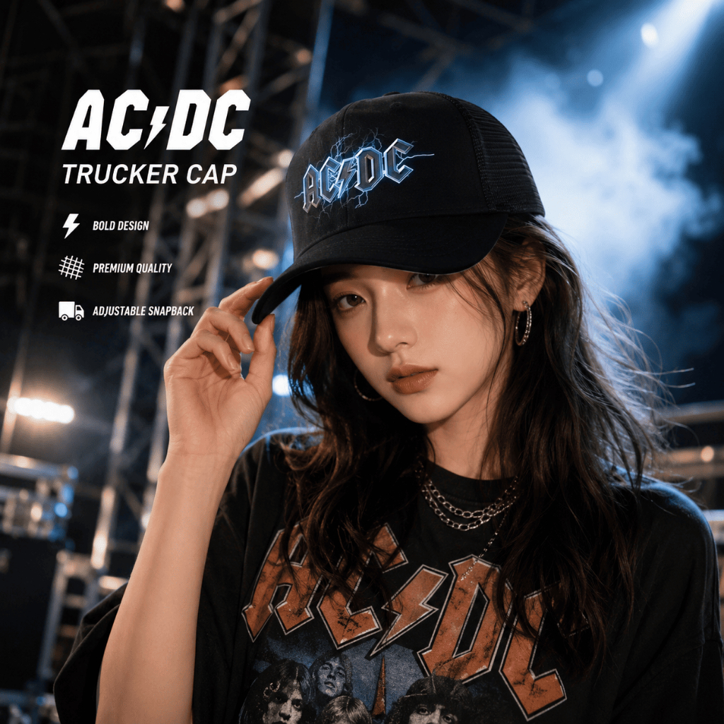 Topi ACDC Keren / Topi Jaring ACDC Keren Viral