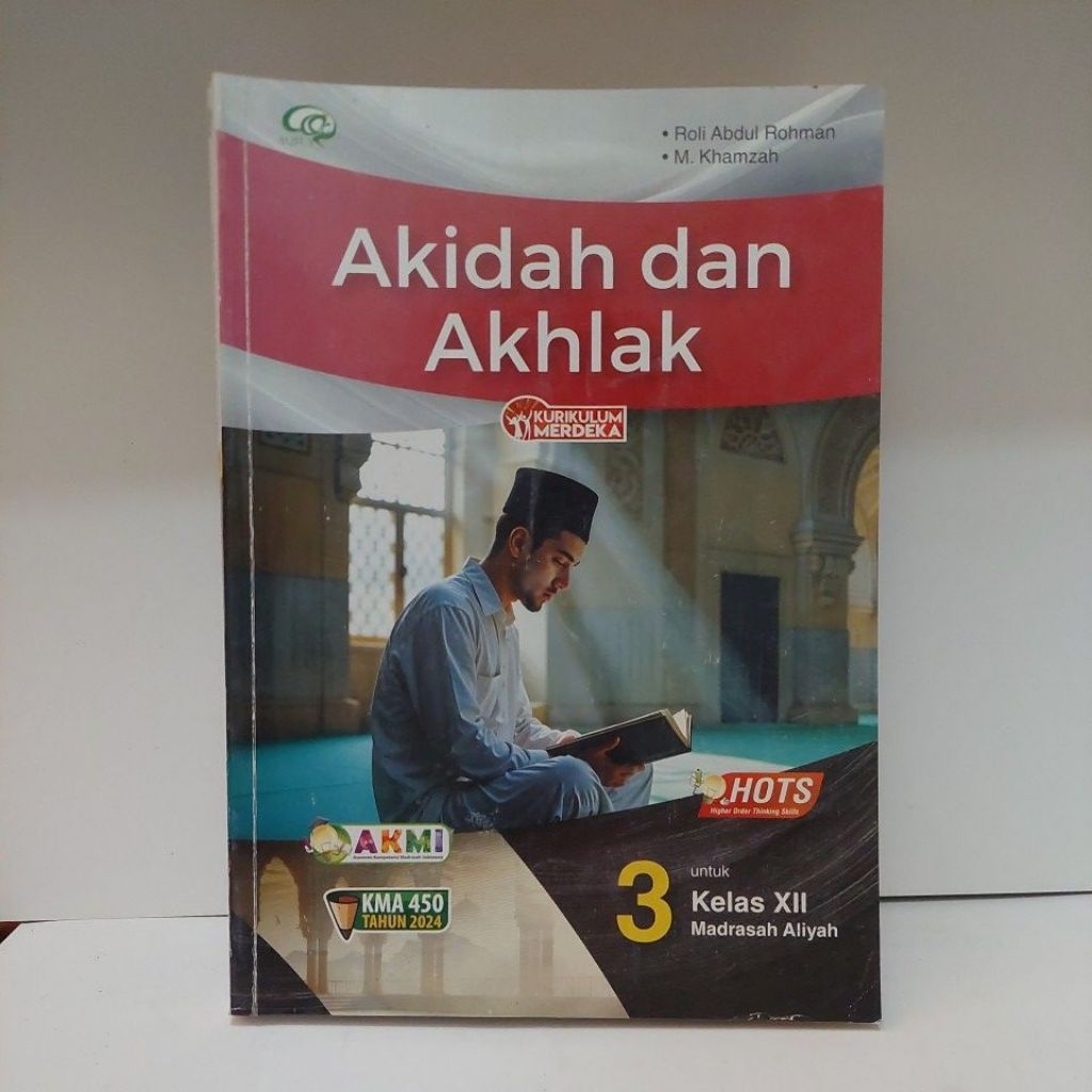 AKIDAH DAN AKHLAK 3 UNTUK MA KELAS 12.