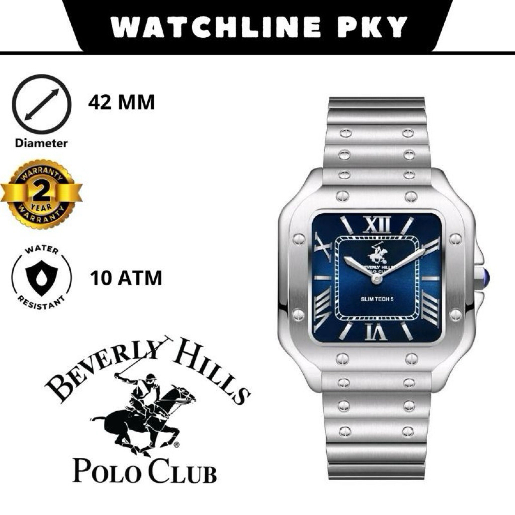 JAM TANGAN PRIA BEVERLY HILLS POLO CLUB