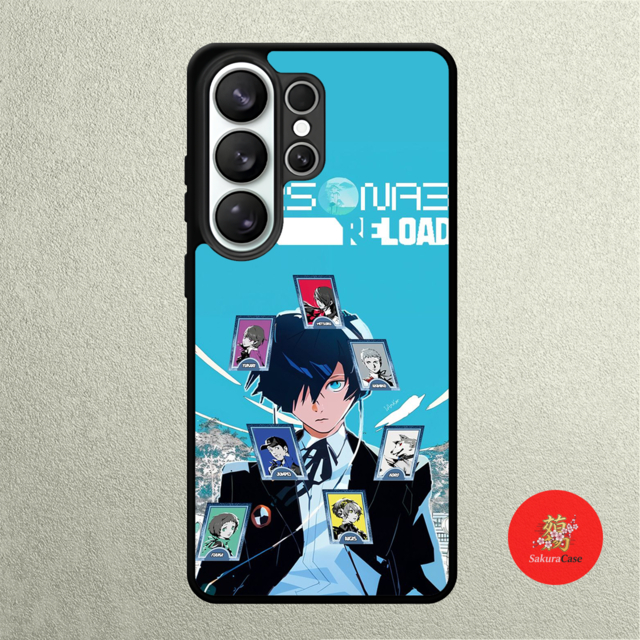 Case Samsung S26 S25 S24 S23 S22 S21 S20 S10 S9 Ultra Plus Fe Edge Rubber Softcase Persona 3 Reload 