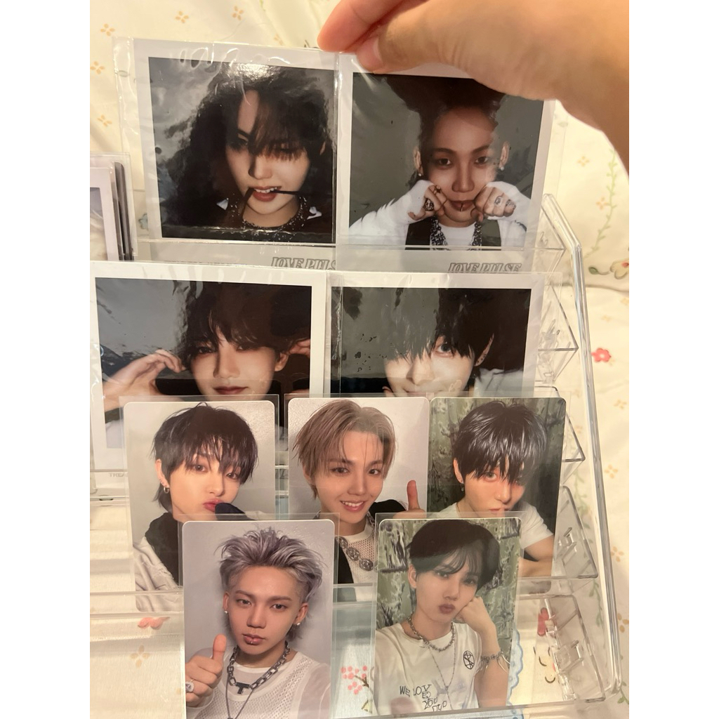 Photocard Polaroid official Treasure Junkyu Jihoon Doyoung Hyunsuk