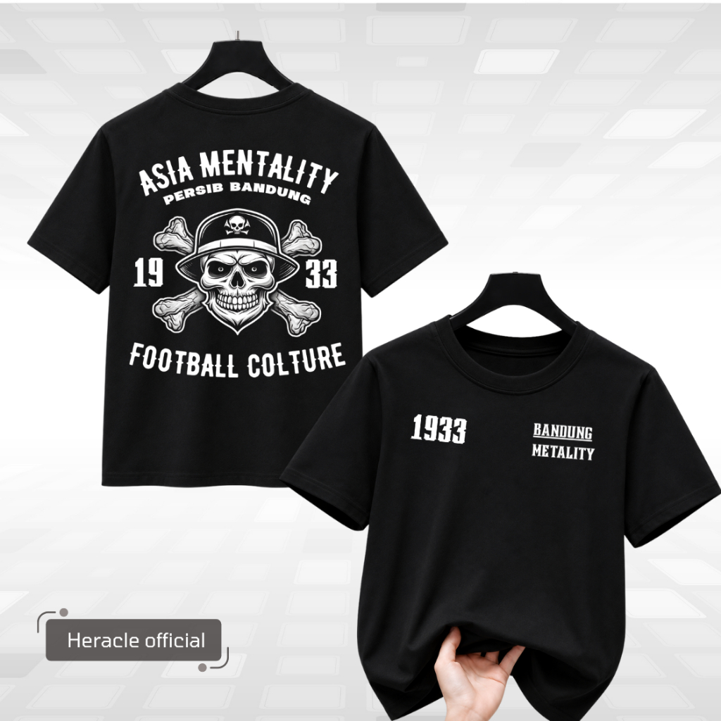 HERACLE Kaos Persib Bandung/Kaos Bandung Mentality