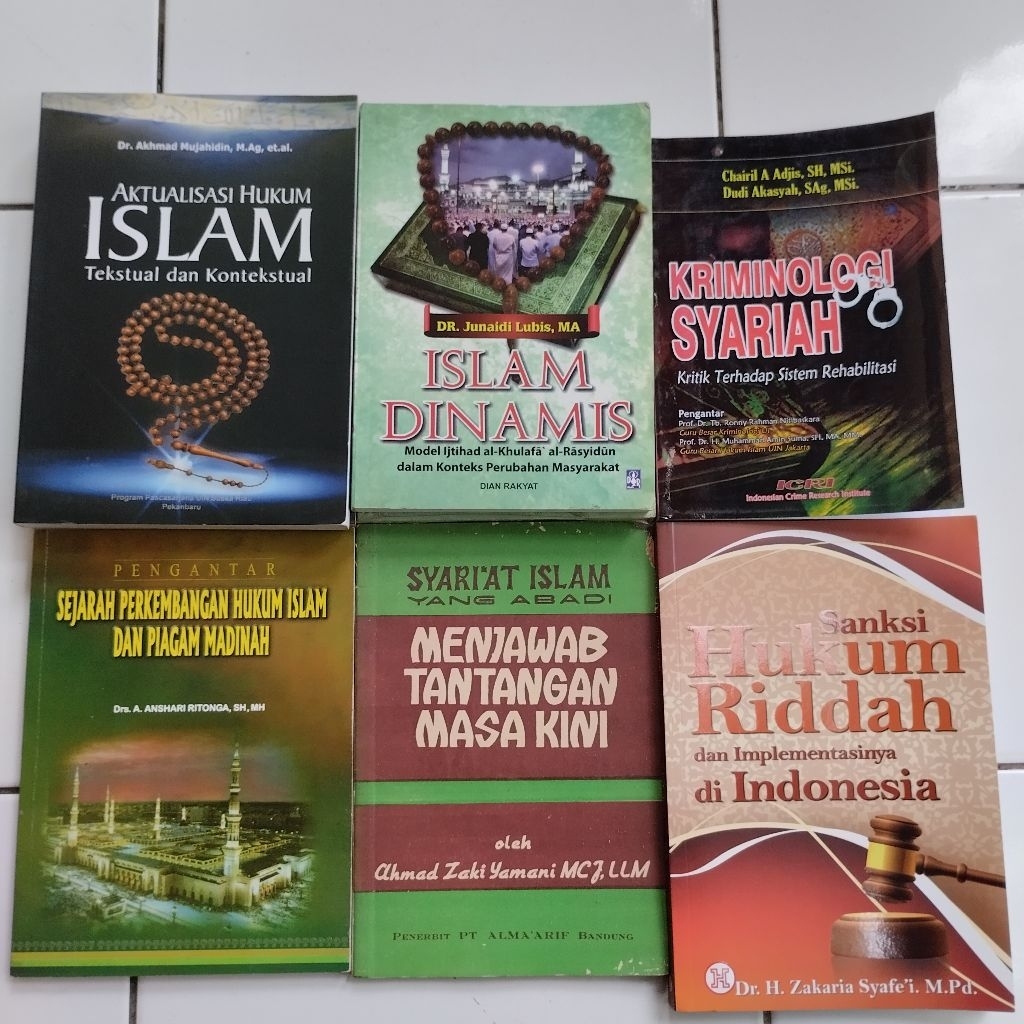 Buku Bekas Agama Islam - Aktualisasi Hukum Islam - Metode Ijtihad Khulafa Rasyidun dalam Konteks Per