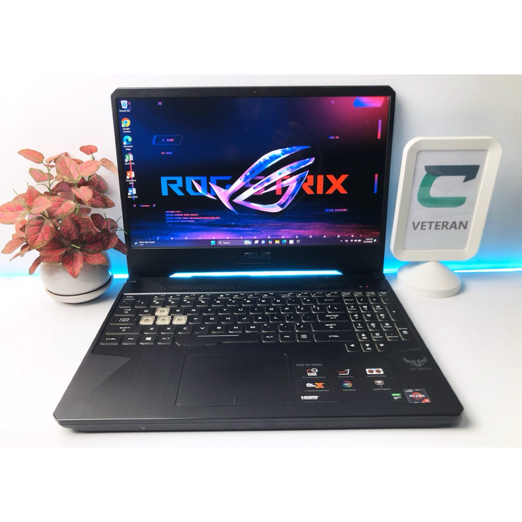 Laptop Asus Gaming VGA 3gb Nvidia GTX FHD IPS 144Hz Aura RBG Ssd 512gb 1tb Game ROG TUF Fullset Dus