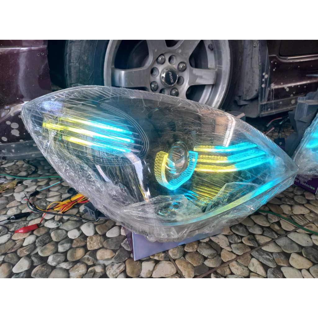 headlamp avanza -xenia old