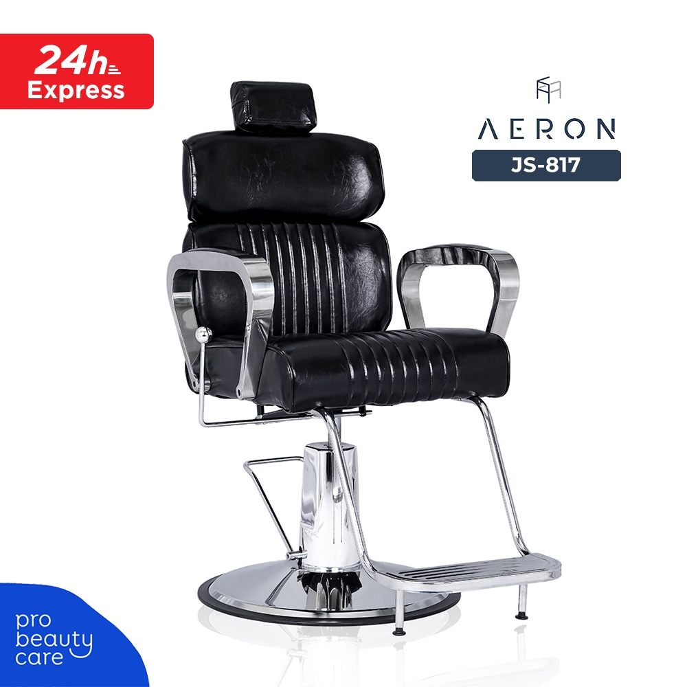 AERON - Kursi Barber Hidrolik JS-817 Barbershop Chair