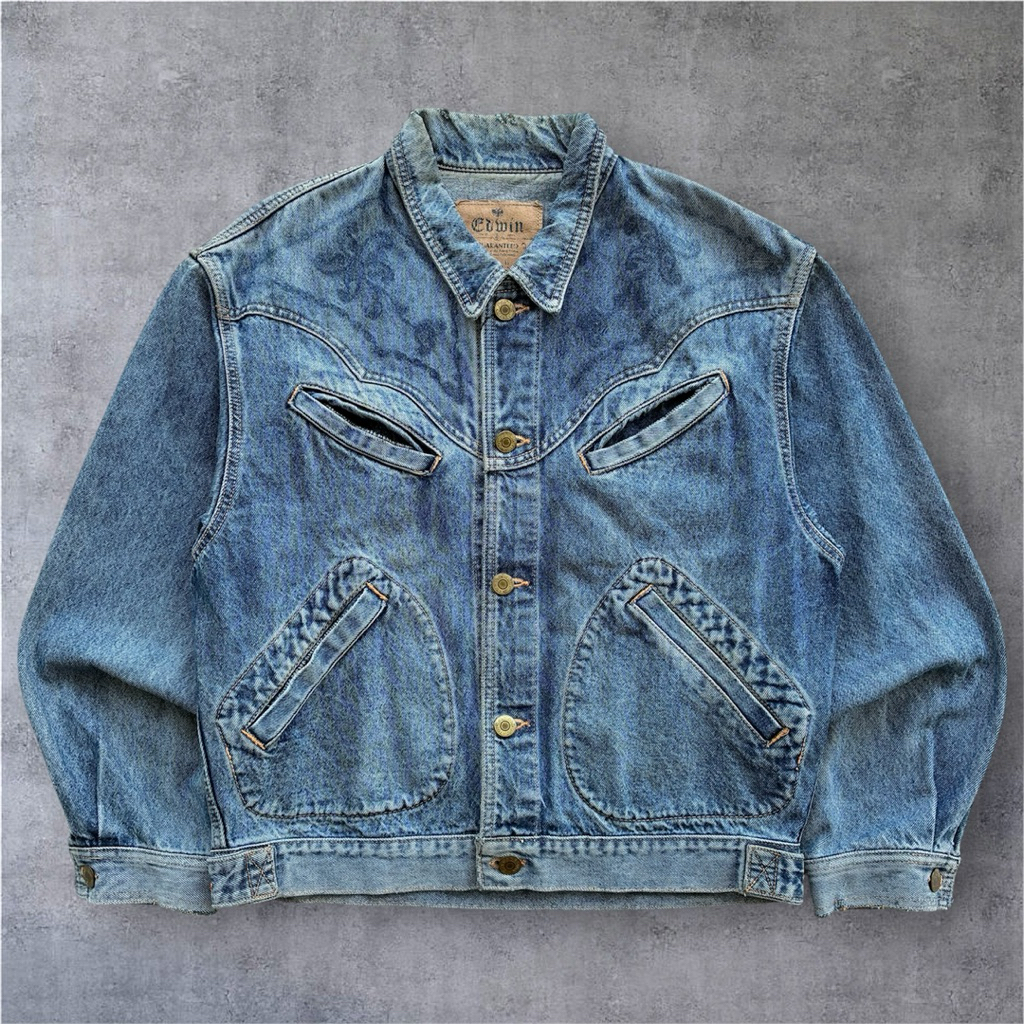 Jaket Jeans Denim Vintage EDWIN
