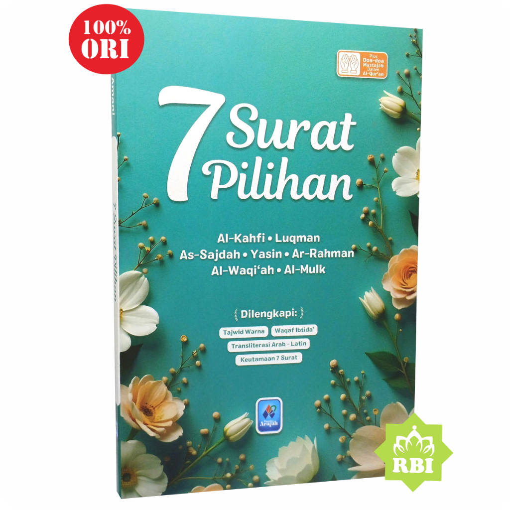 Buku 7 Surat Pilihan Original Penerbit Pustaka Arafah