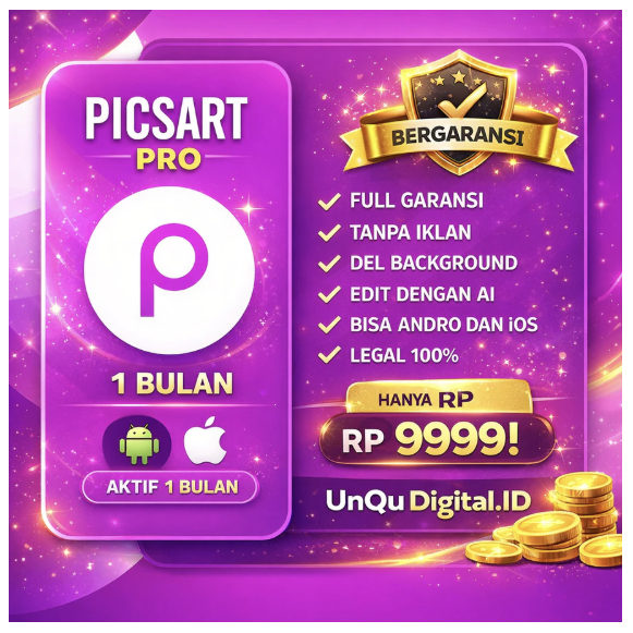 Picsart Gold Premium || fz storee ID