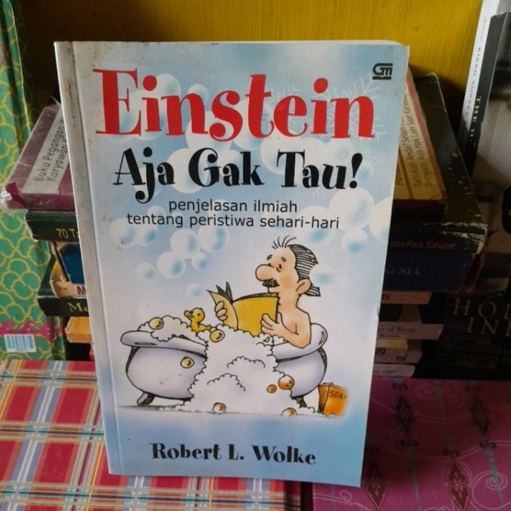 original Einstein Aja Gak Tau